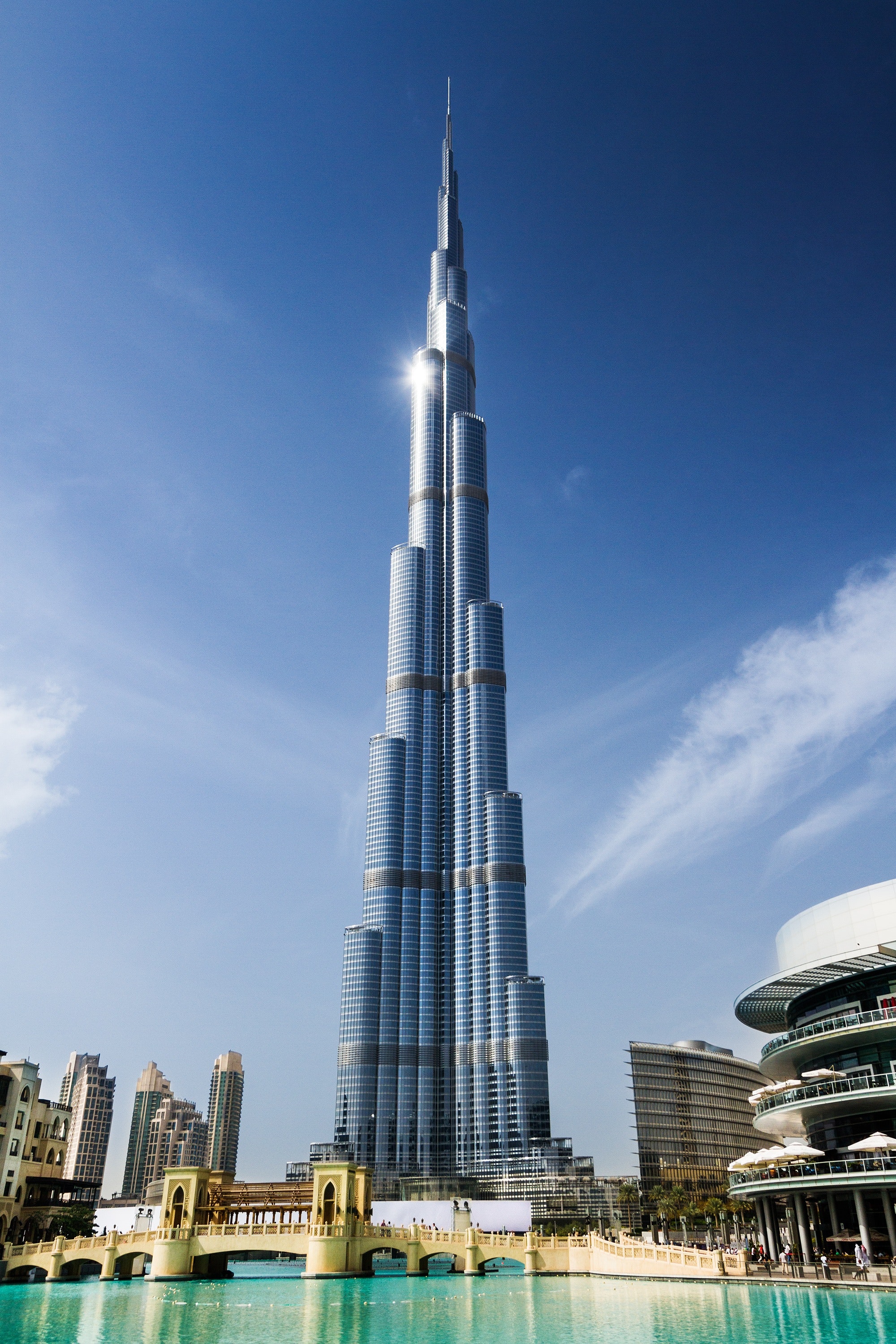 Foto do Burj Khalifa onde está o Hotel Armani